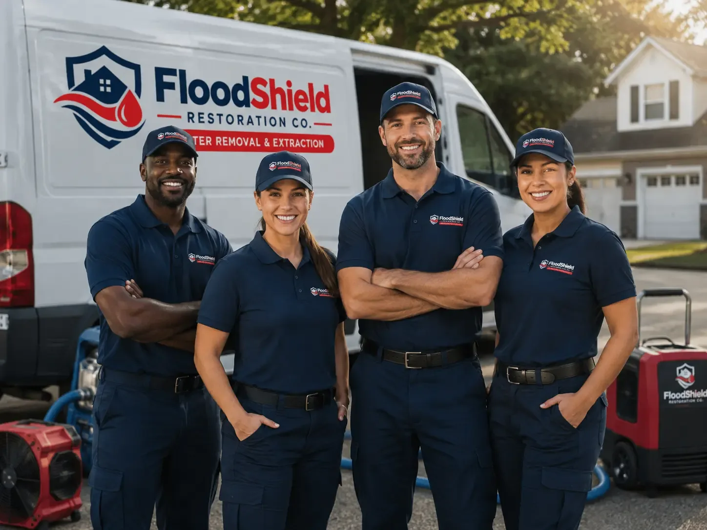 Flood Damage Restoration company in Portersville, PA